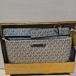 Michael Kors Grey Logo Belt Bag
